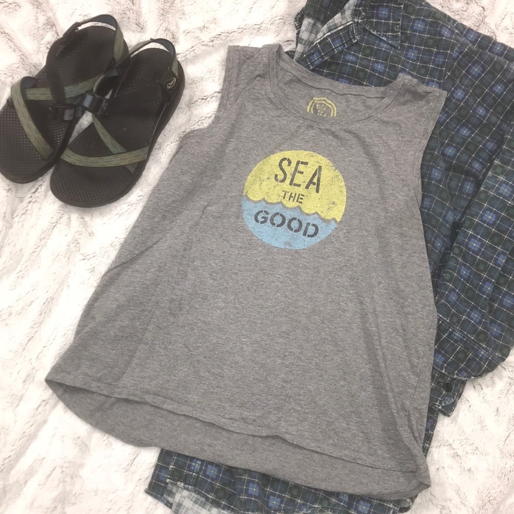 Life is good tank top “Sea the Good”